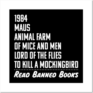 Read Banned Books Posters and Art